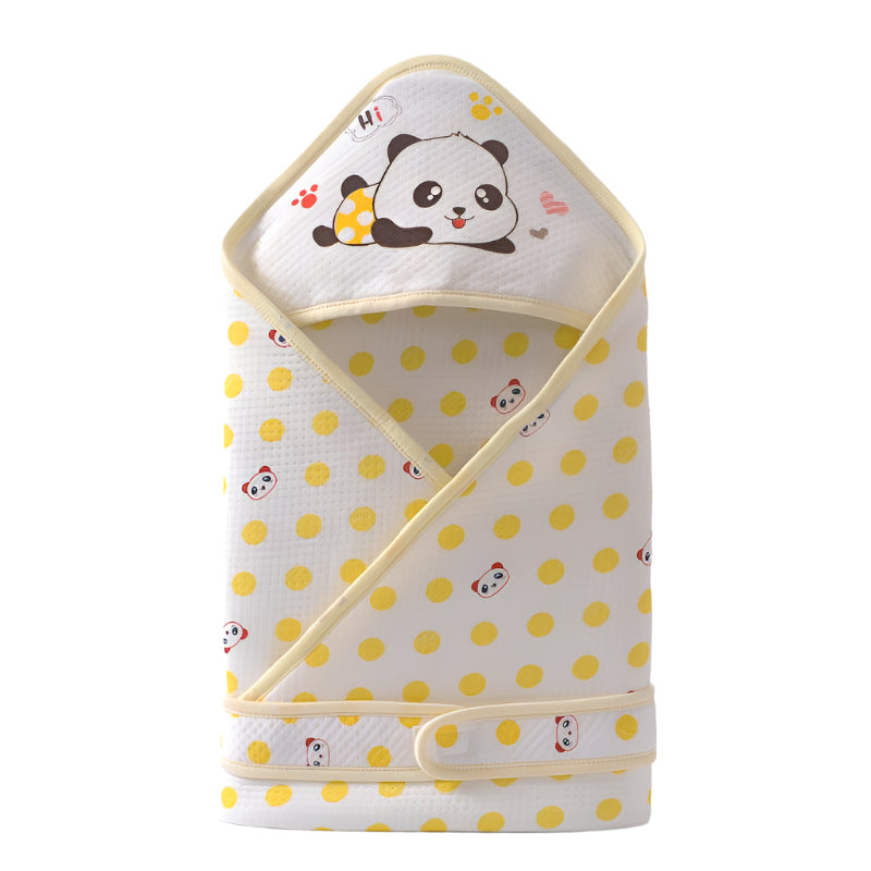 Baby Polkadot Wrap - Babyblush