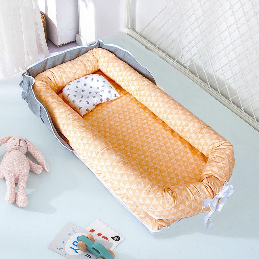 Cotton Portable Baby Crib Newborn Foldable - Babyblush