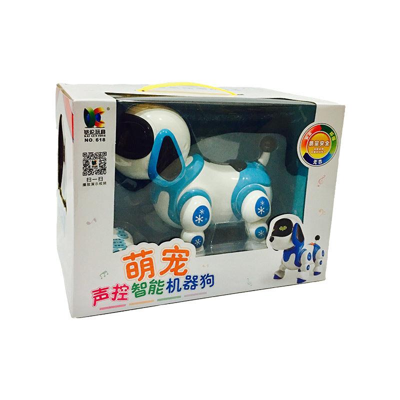 New telecontrol charging intelligent machine dog voice touch induction pet electronic dog child pet toy wholesale - Babyblush
