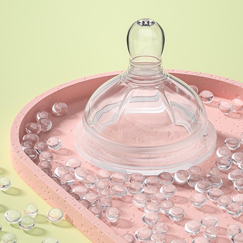Newborn Wide-bore Glass Bottle 120/150ML - Babyblush