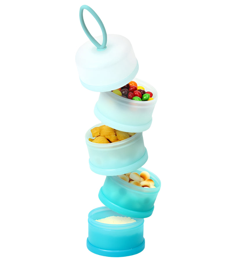 Portable Milk Powder Box, Milk Powder Grid Large Capacity Snack Box - Babyblush