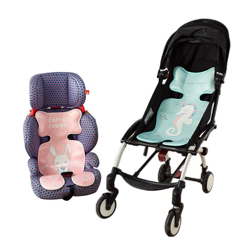 Summer Stroller Cooling Pad 3D Air Mesh Breathable Stroller Mat Mattress Latex Baby Car Seat Cover Cushion - Babyblush