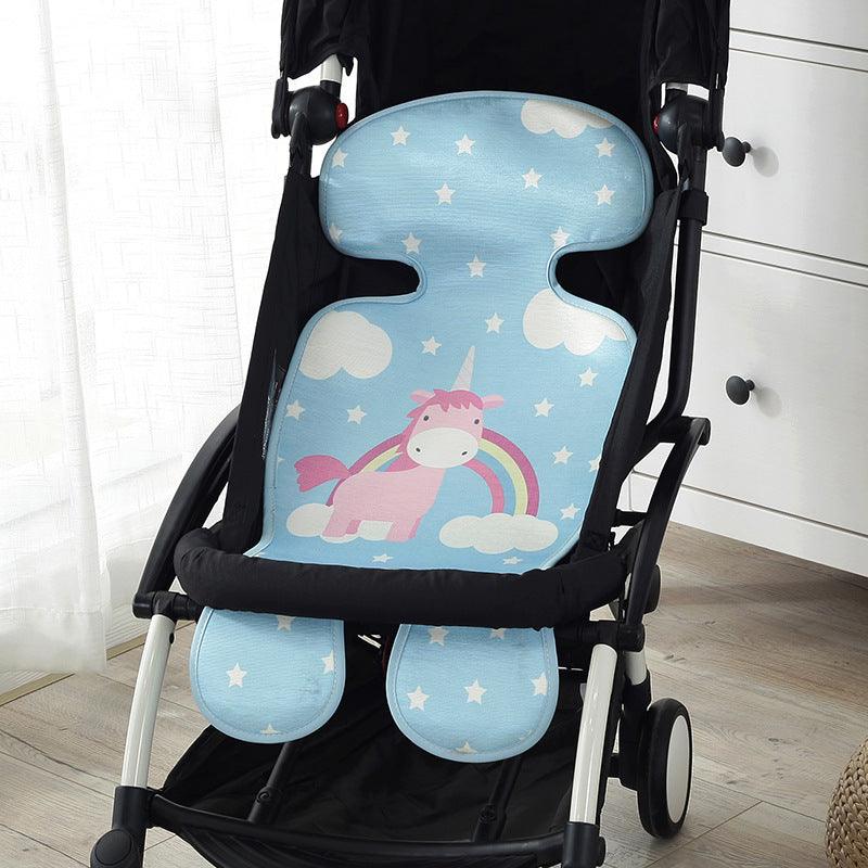 Summer Stroller Cooling Pad 3D Air Mesh Breathable Stroller Mat Mattress Latex Baby Car Seat Cover Cushion - Babyblush