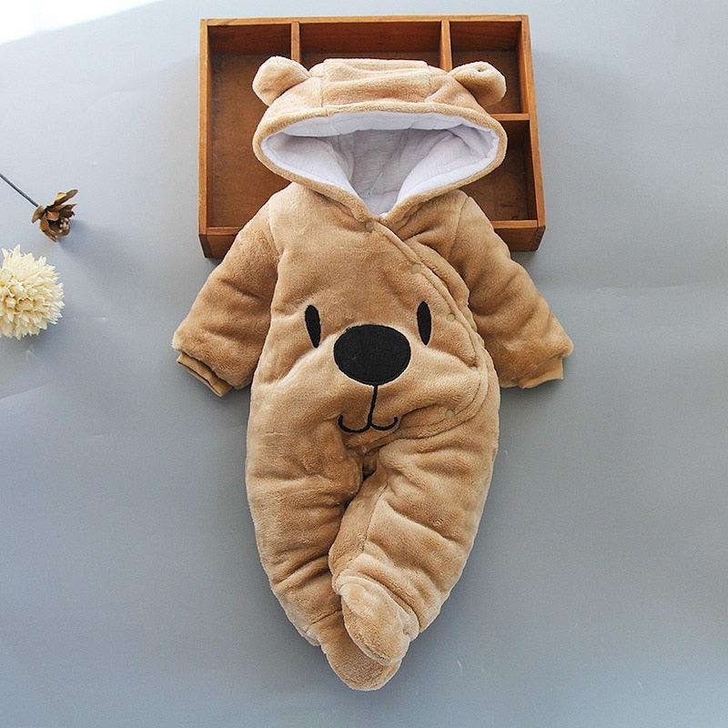 Winter Baby Footies - Babyblush
