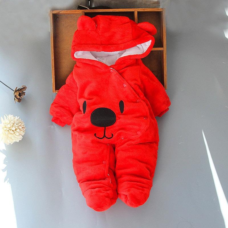 Winter Baby Footies - Babyblush