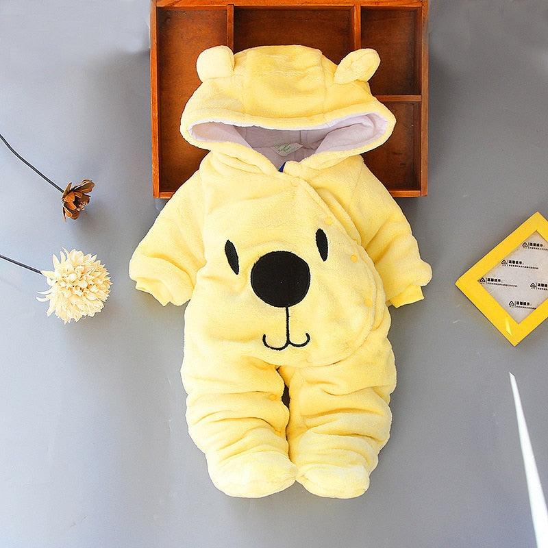 Winter Baby Footies - Babyblush
