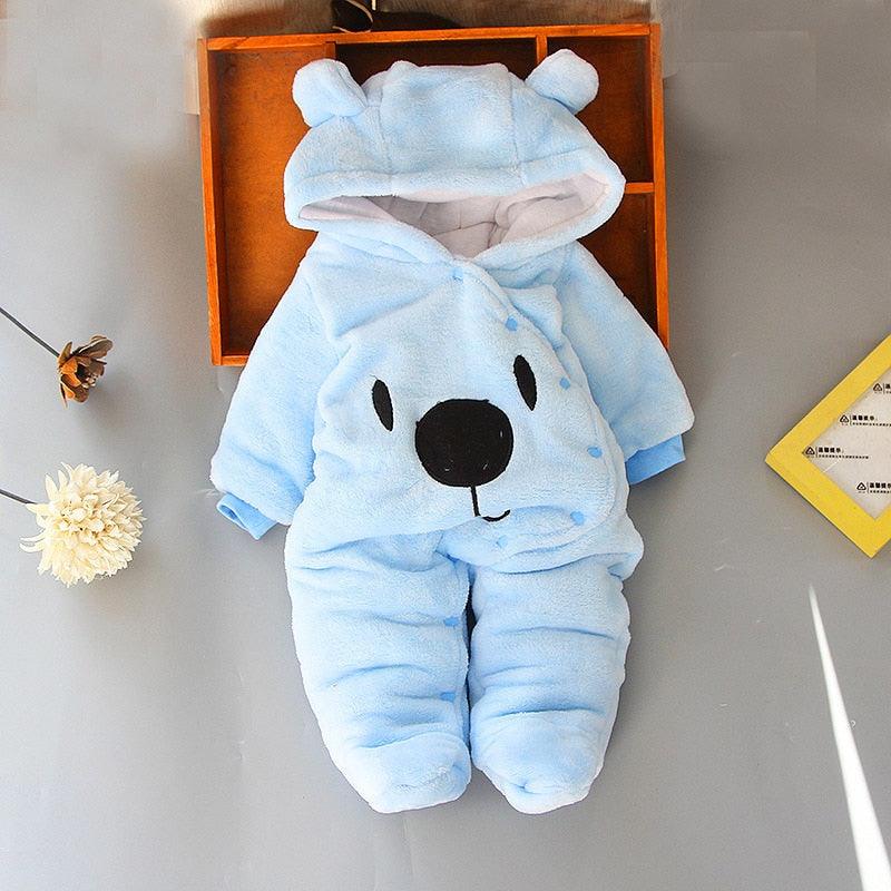 Winter Baby Footies - Babyblush