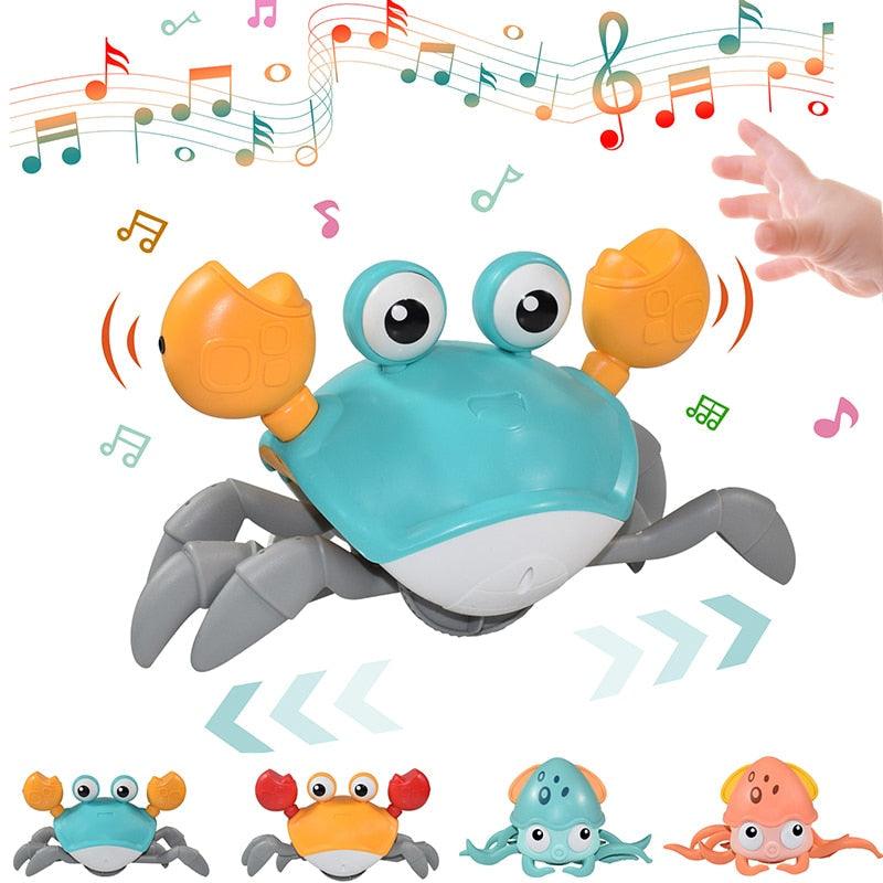 Explore, Learn, and Play with the BabyBlush Crawling Crab Toy for Babies - Babyblush