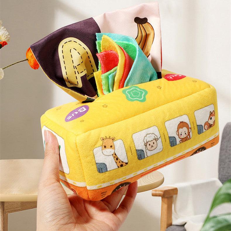 Introducing BabyBlush Tissue Box Toy: Delightful Fun and Learning for Curious Babies! - Babyblush