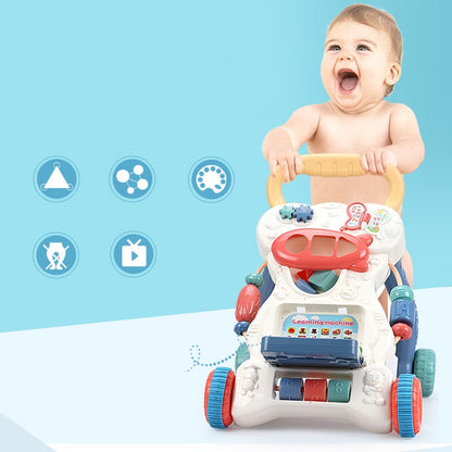 BabyBlush™ Multi-Functional Baby Walker & Early Learning Toy