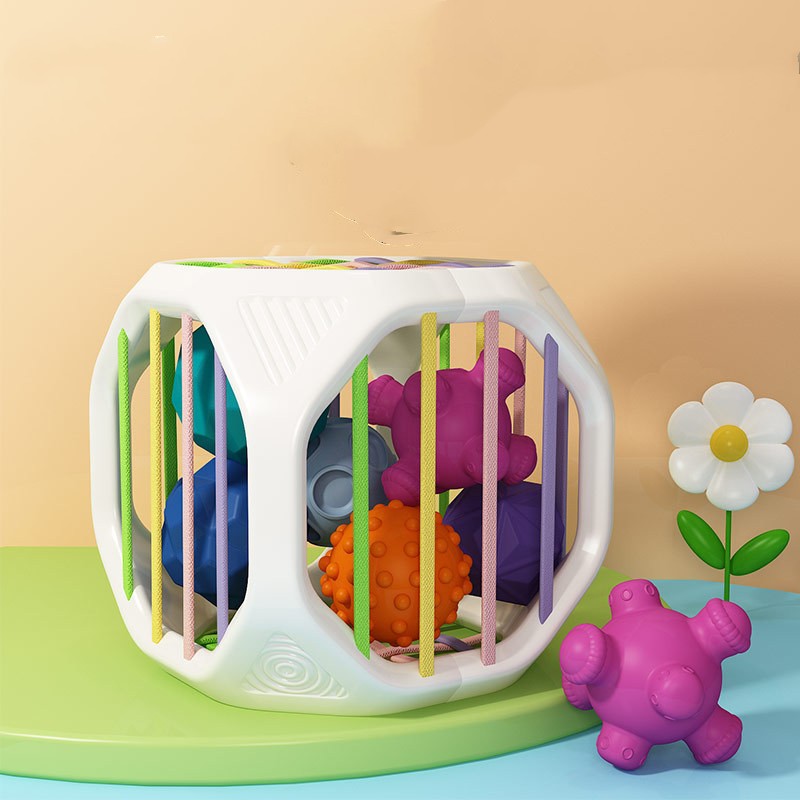 Baby Sensory Shape & Soft Rubber Ball Set