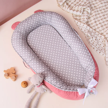 Fashionable Portable Removable And Washable Baby Bed Can Be Folded Out
