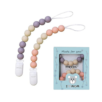 Baby Silicone Pacifier Chain (Teether & Holder)