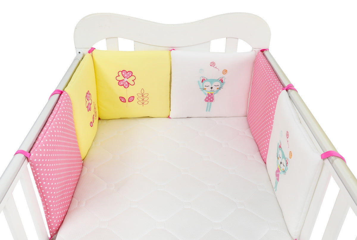 Baby Bedding Pink Kitten Bed Fence