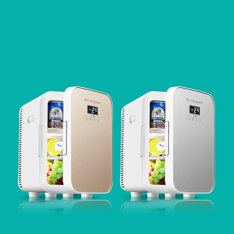 Mini Portable Refrigerator (12V Car & Home Use)