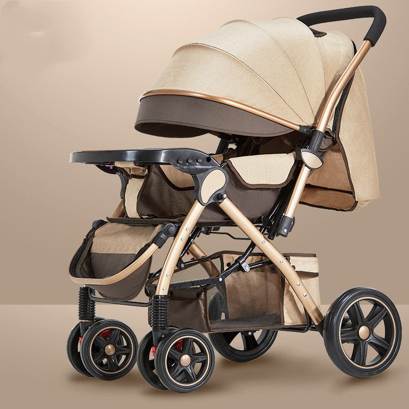 Lightweight Reversible Baby Stroller