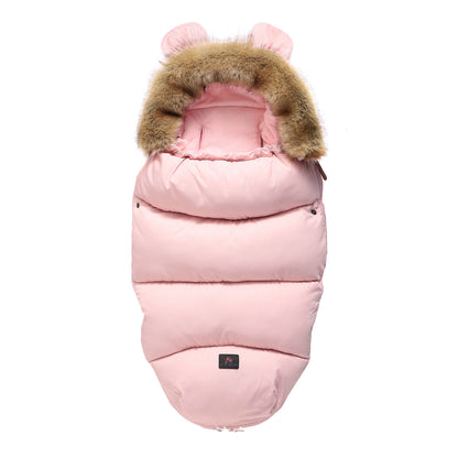 Deluxe Winter Baby Stroller Sleeping Bag – Ultra-Warm Cocoon for 1–3 Years
