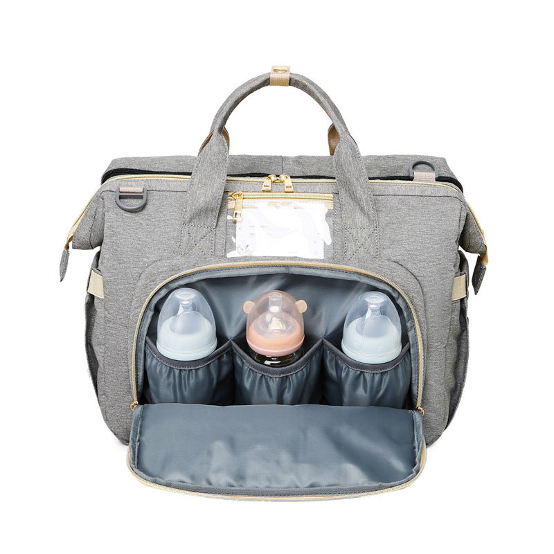 Portable Folding Crib Mummy Bag – Baby Travel Bed & Changing Station