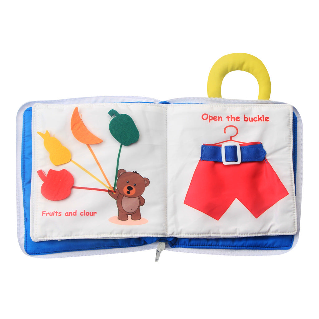Baby Early Learning 3D Cloth Book