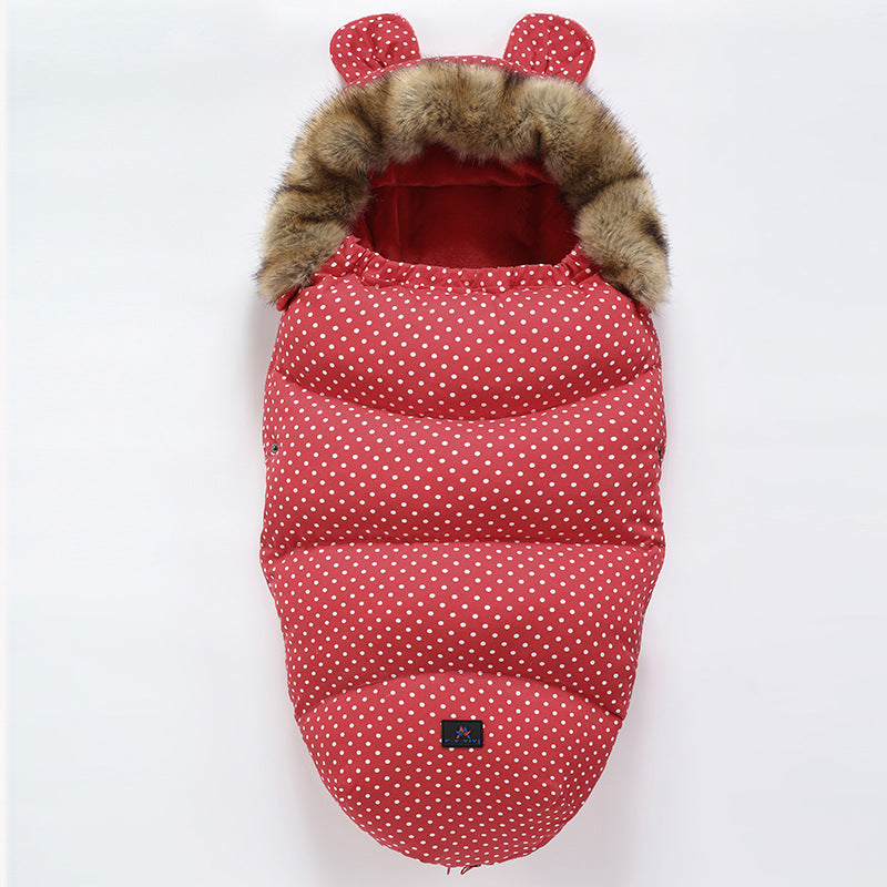 Deluxe Winter Baby Stroller Sleeping Bag – Ultra-Warm Cocoon for 1–3 Years