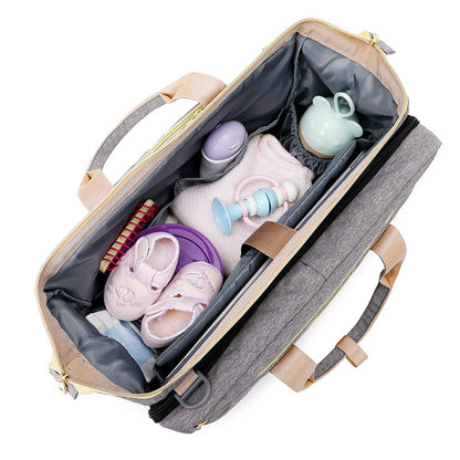 Portable Folding Crib Mummy Bag – Baby Travel Bed & Changing Station