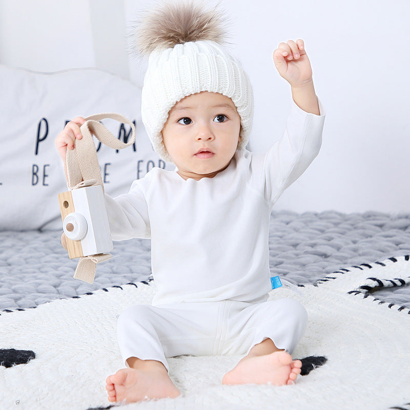 Cozy Long-Sleeve Baby Pajamas