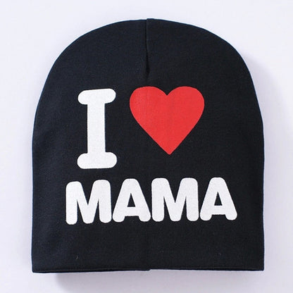 I ❤️ Mama” Baby Autumn & Winter Hat