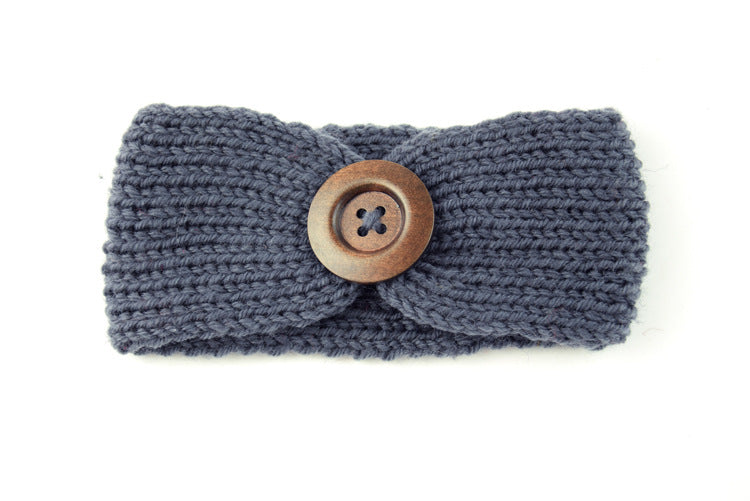 Baby Knitted Wool Headband (Hand-Woven)