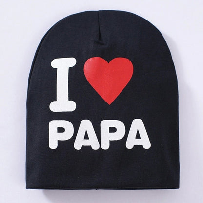 I ❤️ Mama” Baby Autumn & Winter Hat