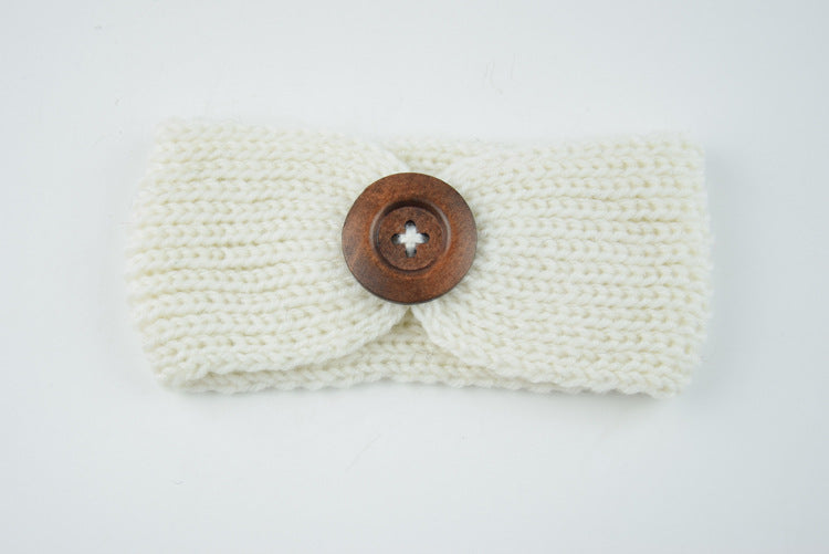 Baby Knitted Wool Headband (Hand-Woven)