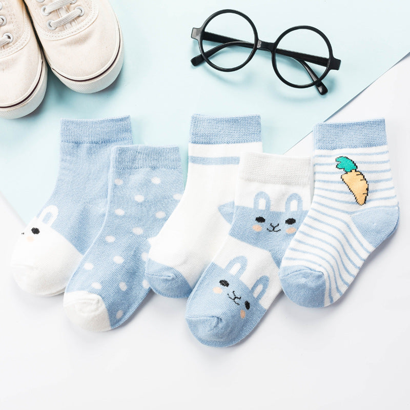 Cartoon Baby Cotton Socks