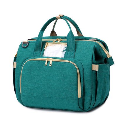 Portable Folding Crib Mummy Bag – Baby Travel Bed & Changing Station