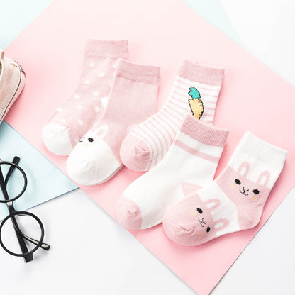 Cartoon Baby Cotton Socks
