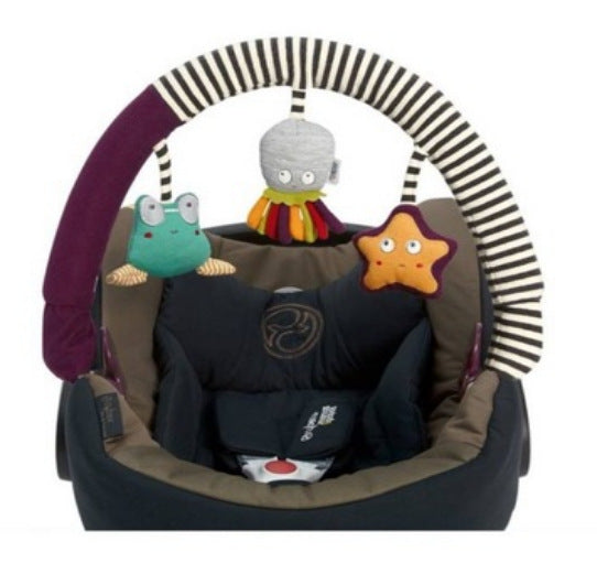 Baby Stroller Hanging Toy Clip – Musical & Sensory Development Pendant