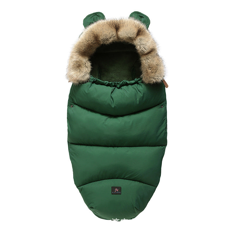 Deluxe Winter Baby Stroller Sleeping Bag – Ultra-Warm Cocoon for 1–3 Years