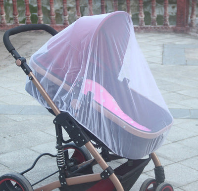 Universal Full-Cover Stroller Mosquito Net – Breathable, Dustproof & Summer-Ready Protection for Baby