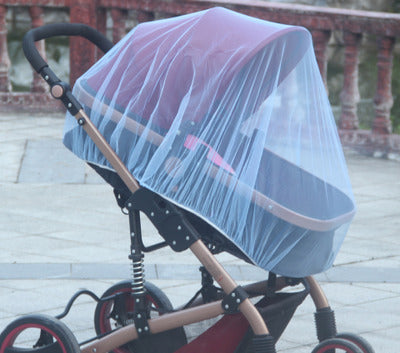 Universal Full-Cover Stroller Mosquito Net – Breathable, Dustproof & Summer-Ready Protection for Baby
