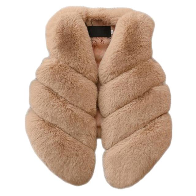 Luxe Faux-Fur Winter Vest – Cozy, Chic & Perfect for Baby Girls