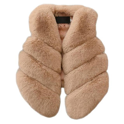Luxe Faux-Fur Winter Vest – Cozy, Chic & Perfect for Baby Girls