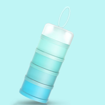 Portable Milk Powder Dispenser – Multi-Layer Formula & Snack Storage Box