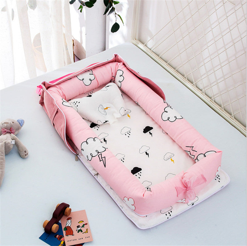 Portable Bed-in-bed Newborn Baby Bed Anti-startle Uterus Bionic Bed