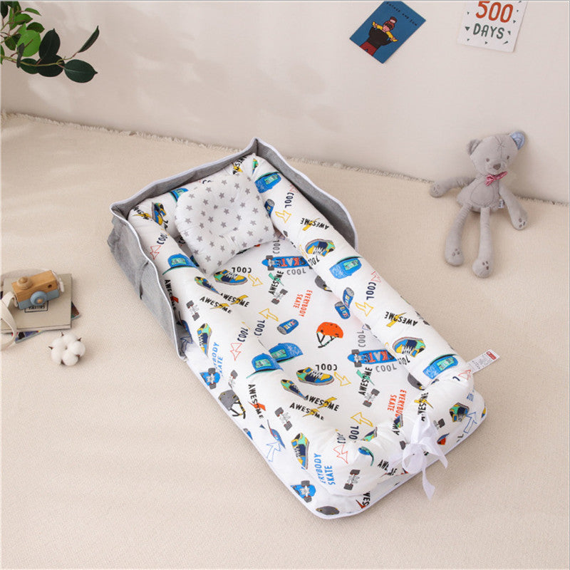 Portable Bed-in-bed Newborn Baby Bed Anti-startle Uterus Bionic Bed