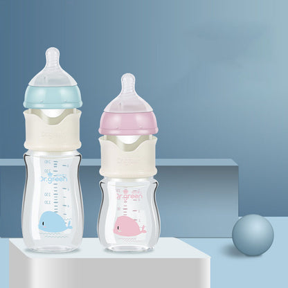 Baby Glass Feeding Bottle