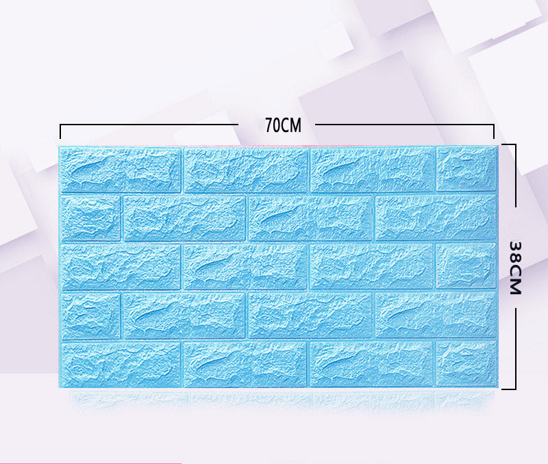 Baby Anti-Collision Wall Paste Self-Adhesive Formaldehyde Free Kindergarten Children'S Room Tatami Bed Head Anti-Collision Thickened Anti-Collision Strip