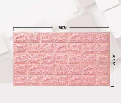 Baby Anti-Collision Wall Paste Self-Adhesive Formaldehyde Free Kindergarten Children'S Room Tatami Bed Head Anti-Collision Thickened Anti-Collision Strip