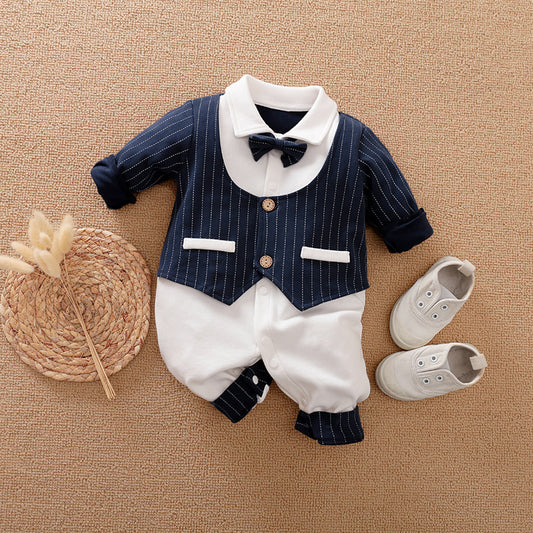 Baby Jumpsuit Gentleman Style