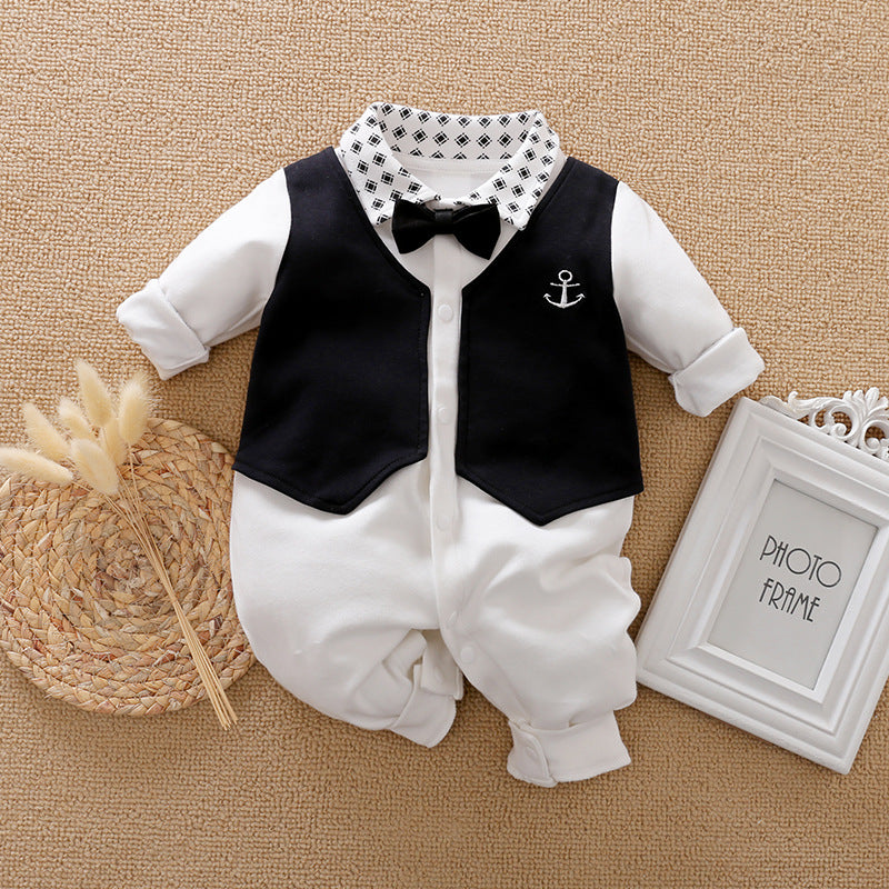 Baby Jumpsuit Gentleman Style