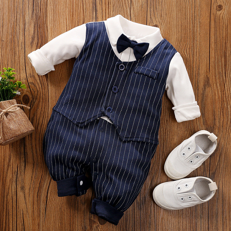 Baby Jumpsuit Gentleman Style