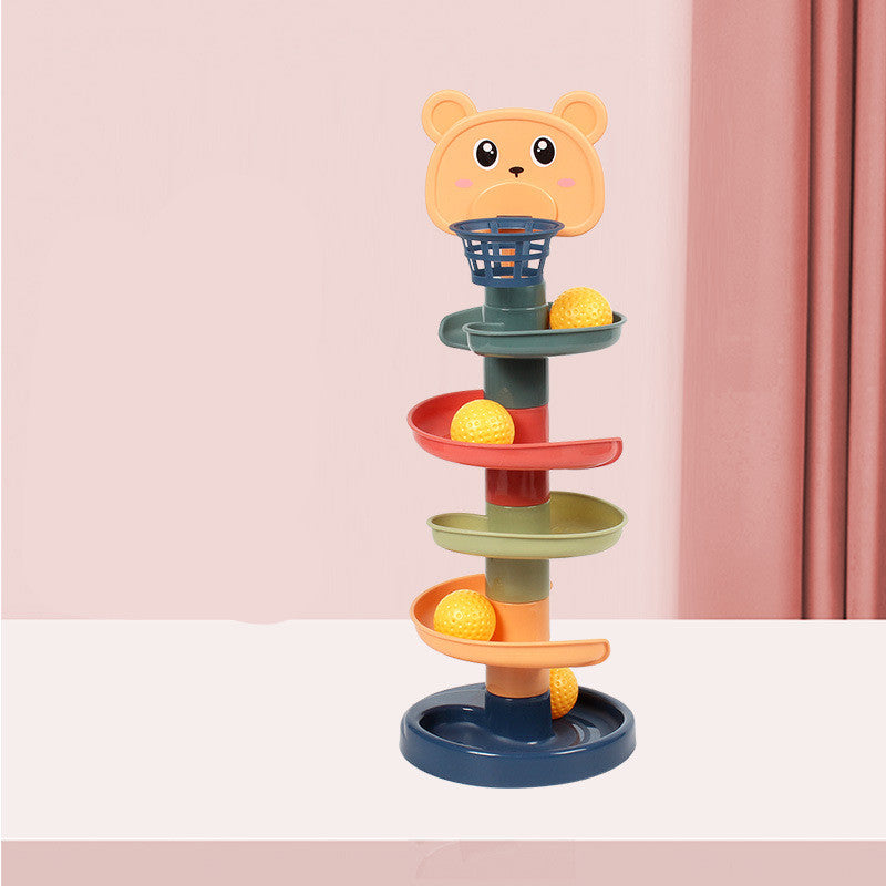 Baby Rolling Ball Tower Toy