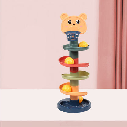 Baby Rolling Ball Tower Toy